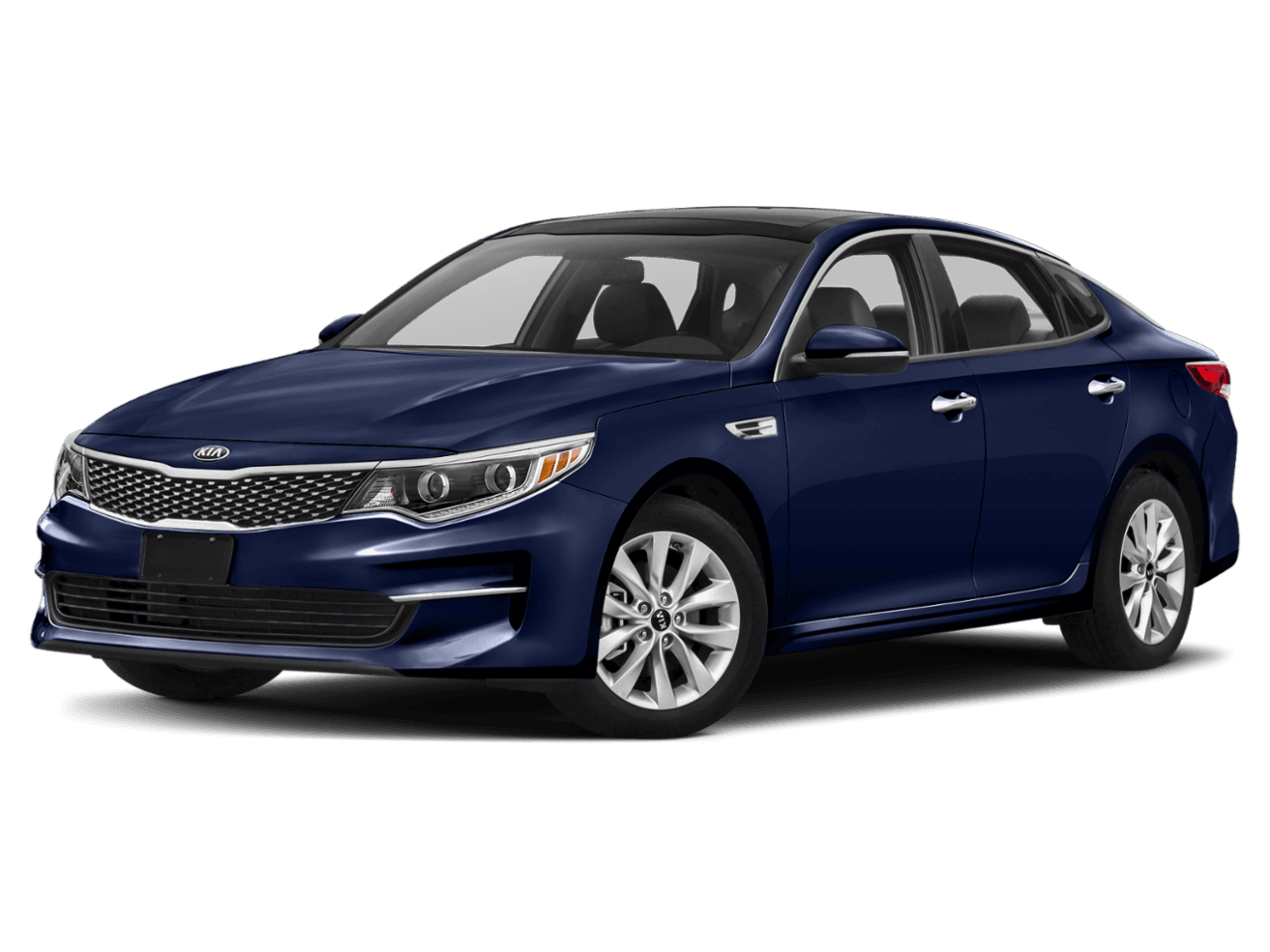 2018 Kia Optima LX 1.6T - Front 3/4, facing to the left