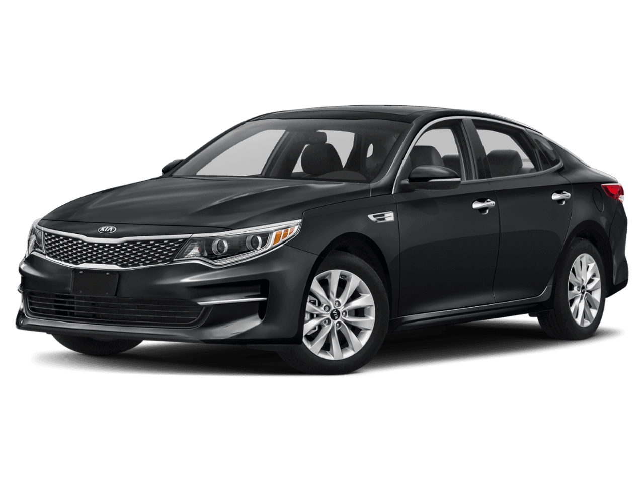 2018 Kia Optima EX - Front 3/4, facing to the left