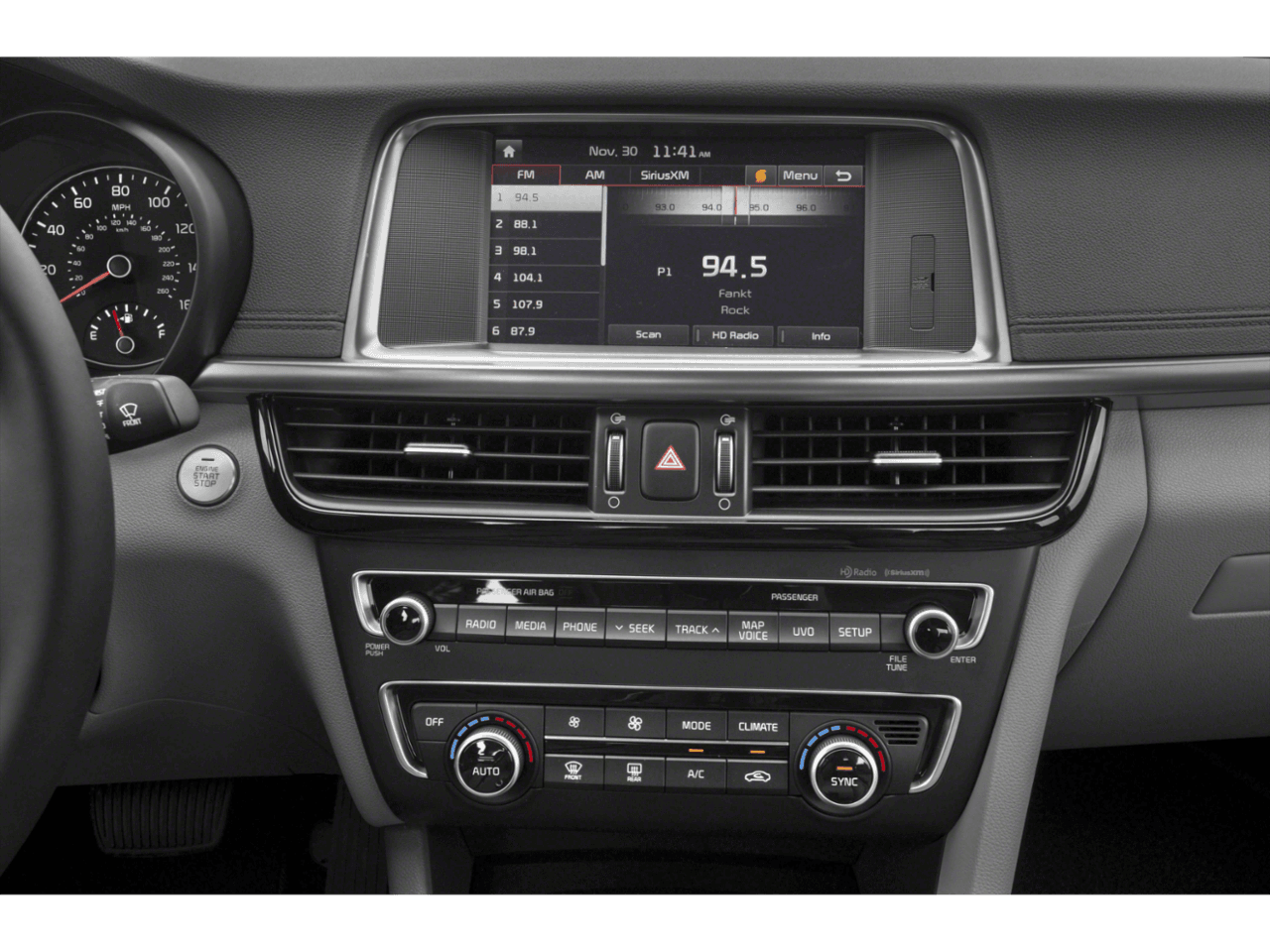 2018 Kia Optima EX - Interior Stereo System