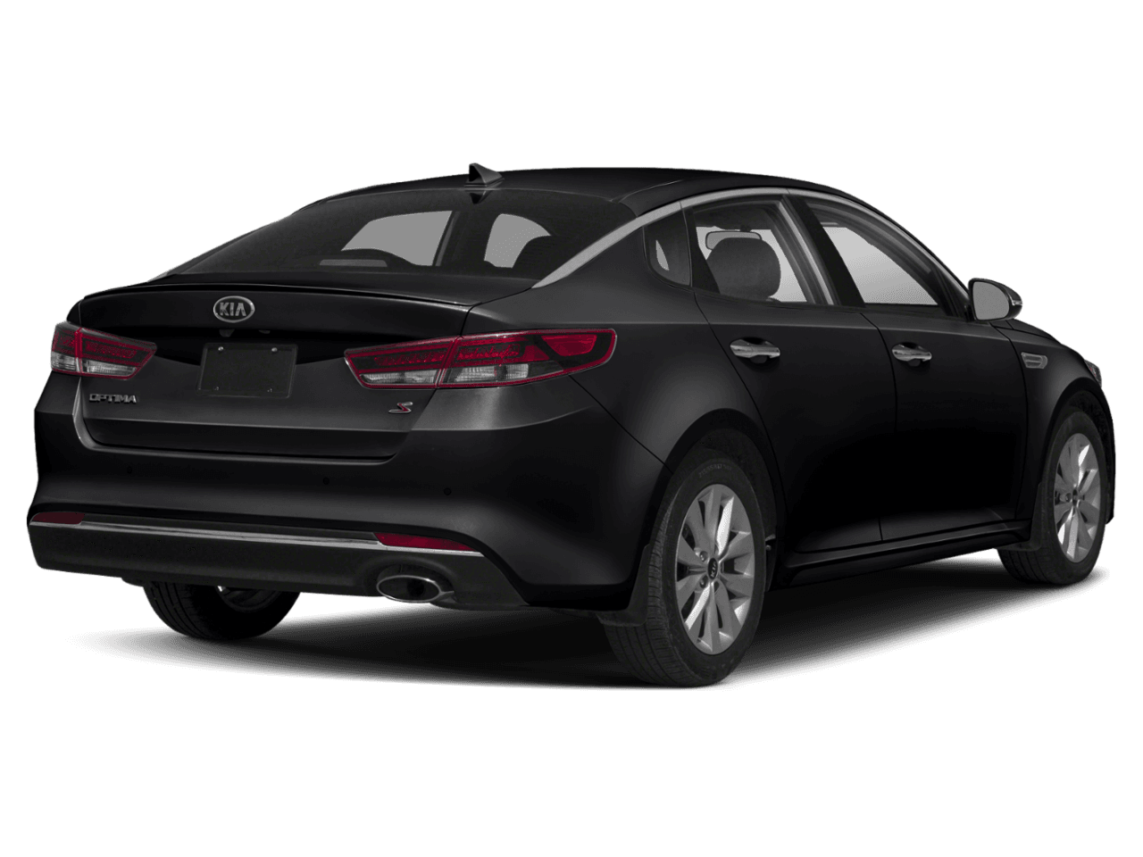 2018 Kia Optima S - Rear 3/4, facing to the right