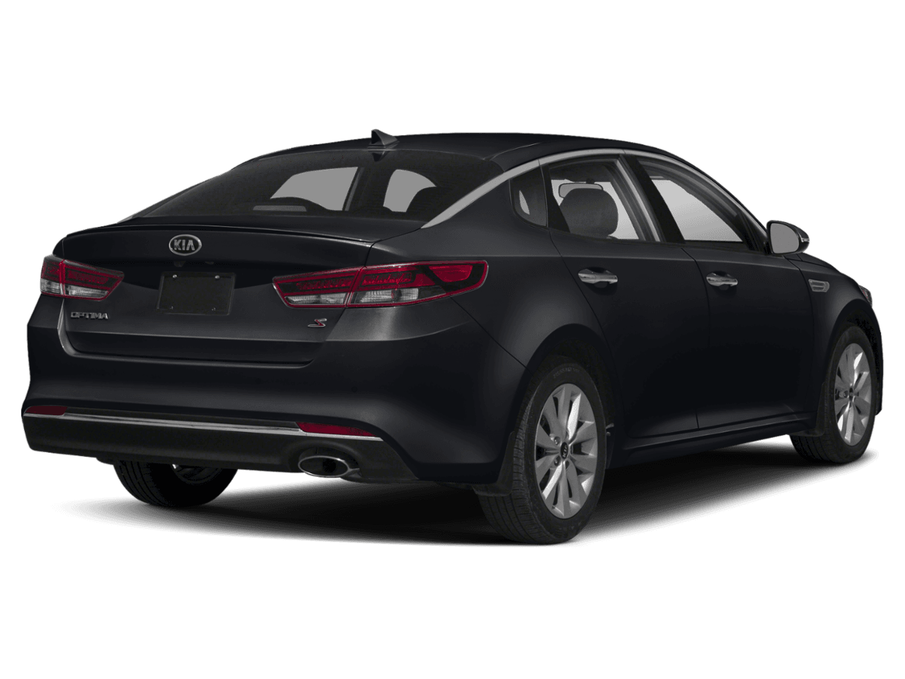 2018 Kia Optima S - Rear 3/4, facing to the right