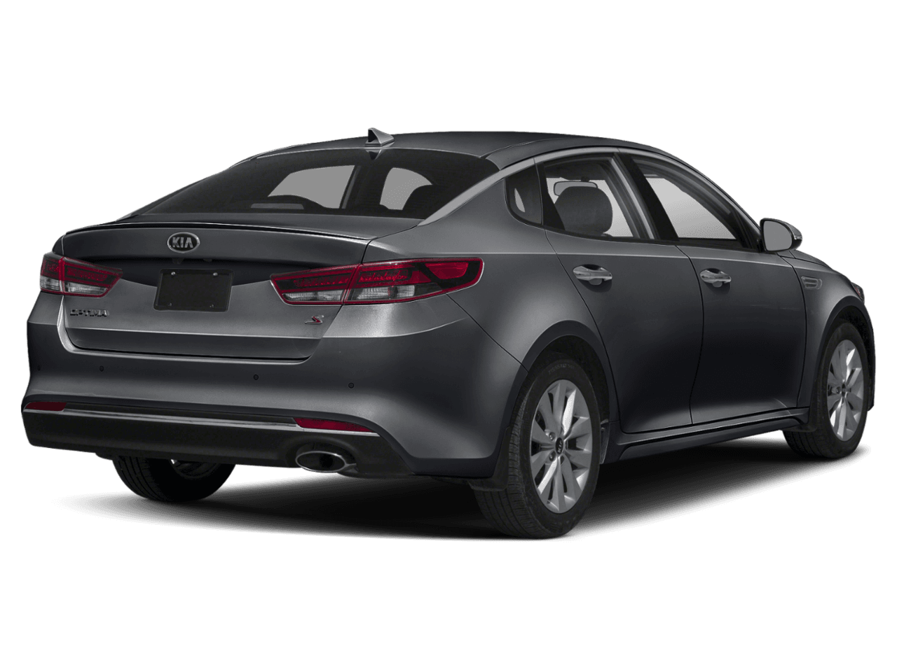 2018 Kia Optima S - Rear 3/4, facing to the right