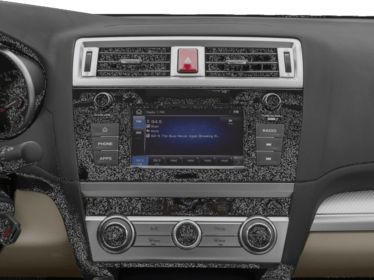 2018 Subaru Outback  - Interior Stereo System