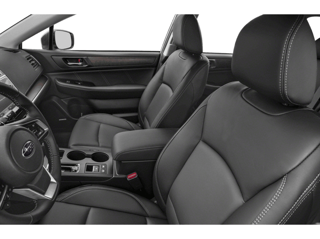 2018 Subaru Outback Limited - Interior Driver's Side with Door Open, Front Seat Feature