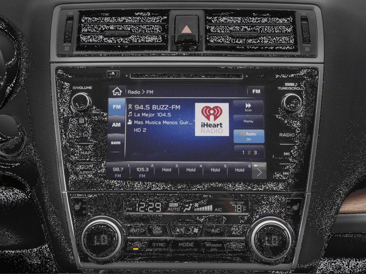 2018 Subaru Outback Touring - Interior Stereo System