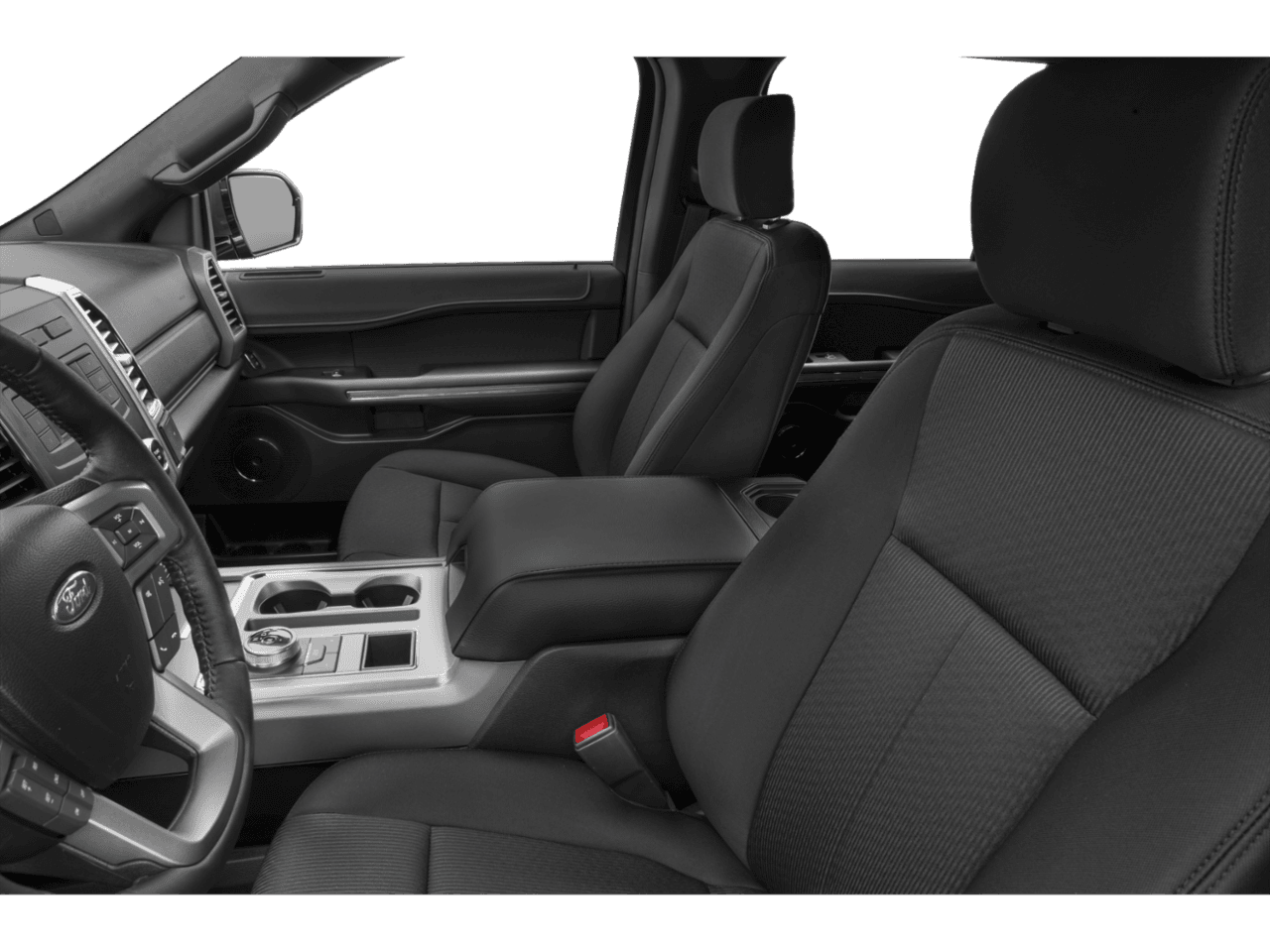 2018 Ford Expedition XLT 4x2 - Interior Driver's Side with Door Open, Front Seat Feature
