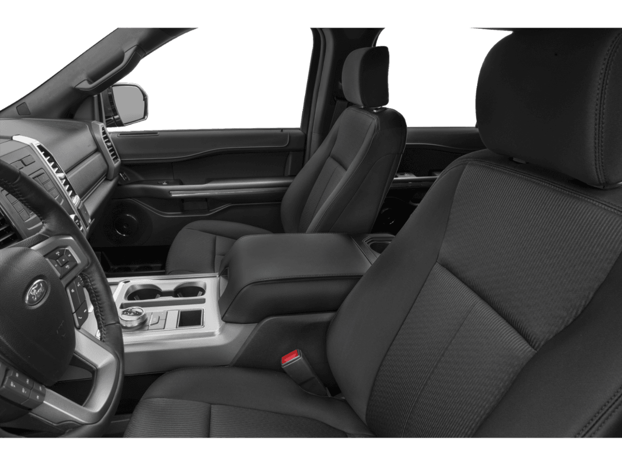 2018 Ford Expedition XLT 4x4 - Interior Driver's Side with Door Open, Front Seat Feature