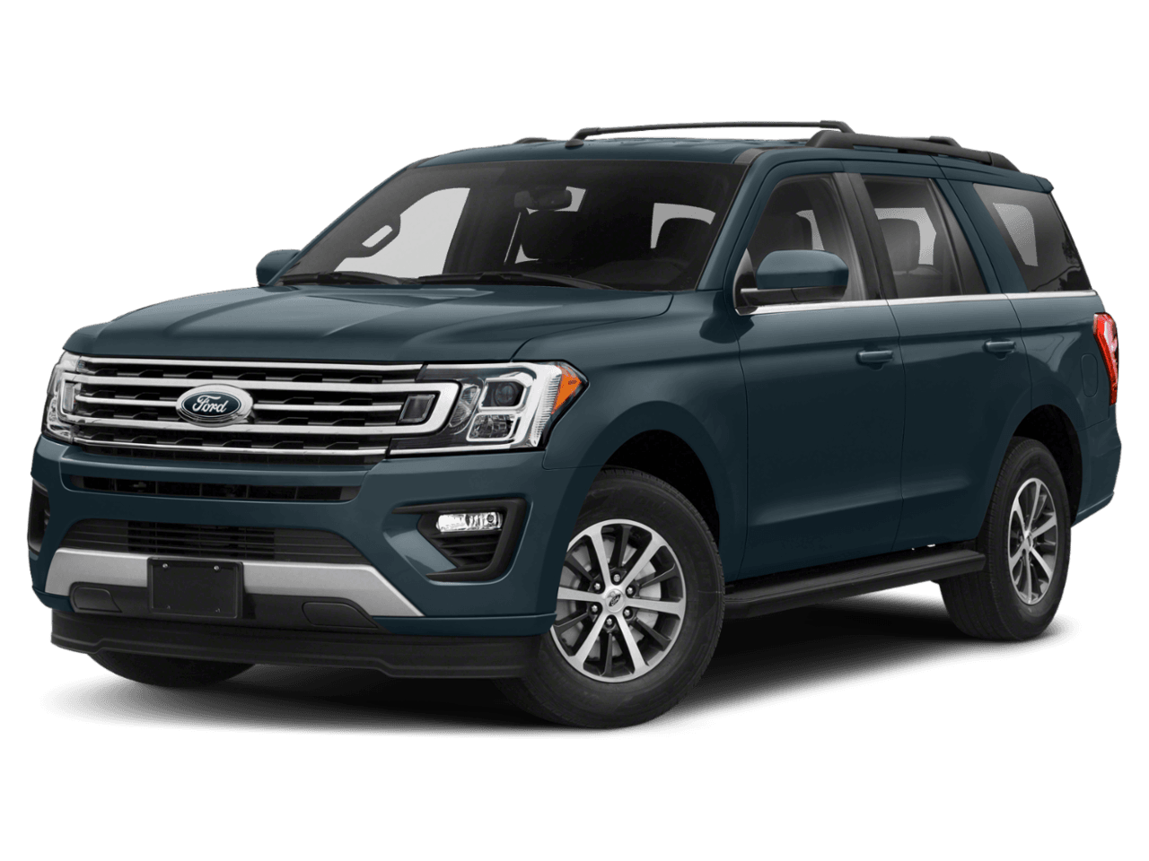 2018 Ford Expedition XLT 4x4 - Front 3/4, facing to the left