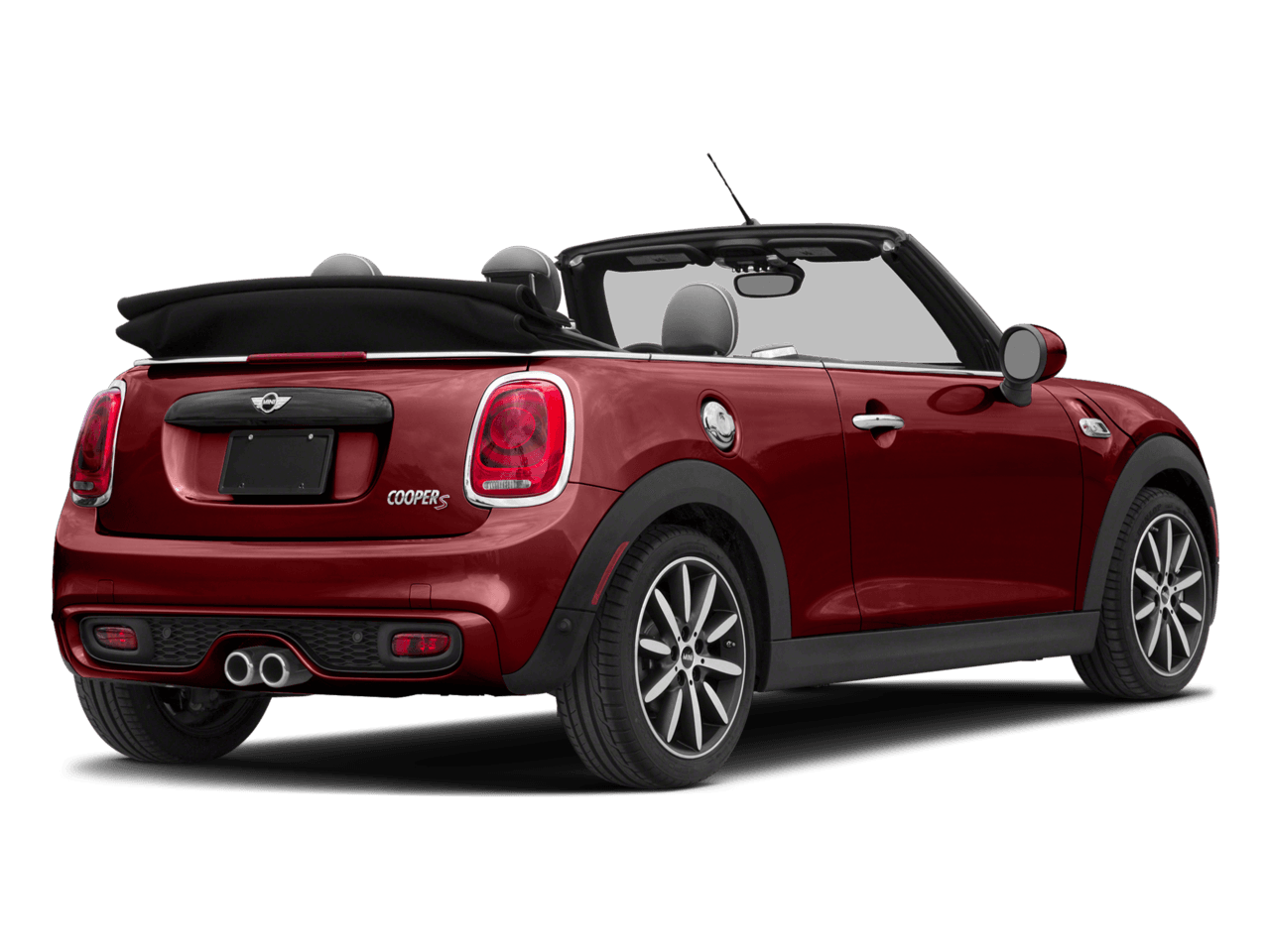 2018 MINI Convertible Cooper S - Rear 3/4, facing to the right