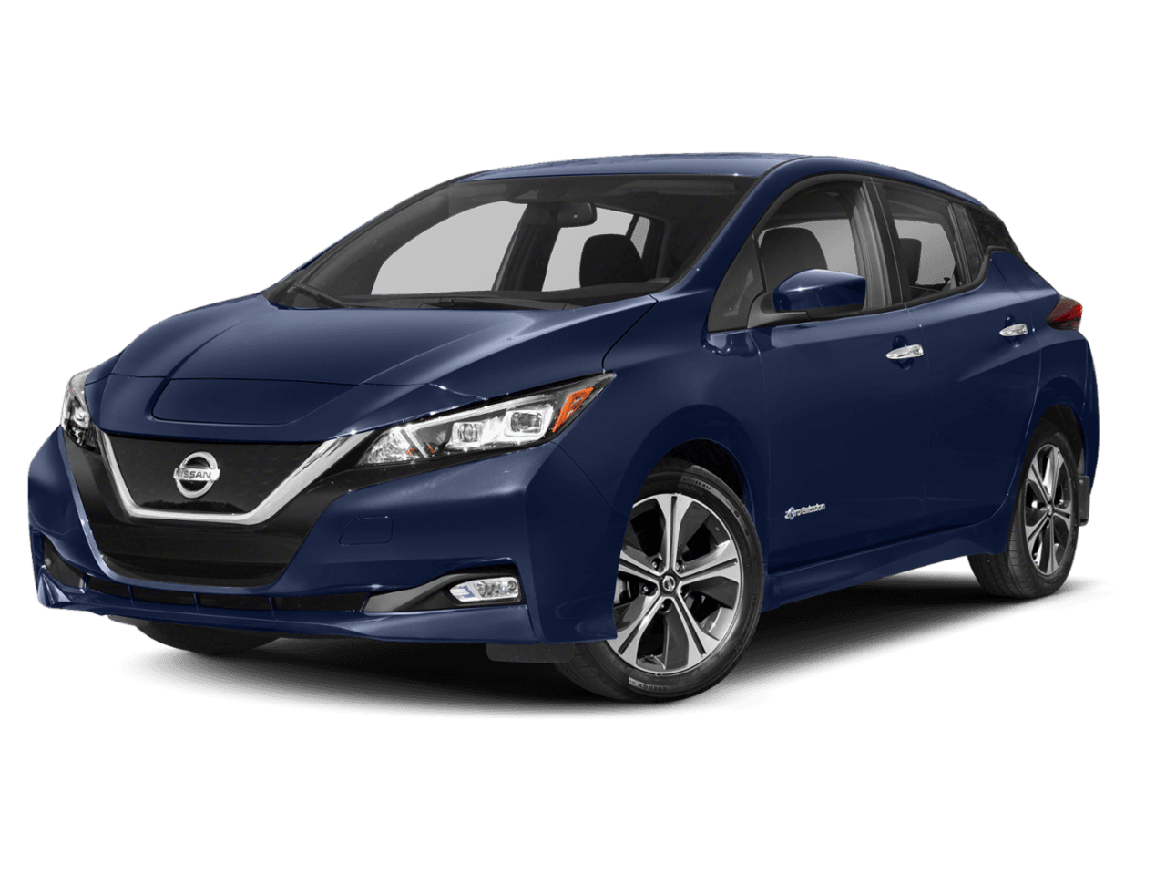 2018 Nissan LEAF SL - Front 3/4, facing to the left