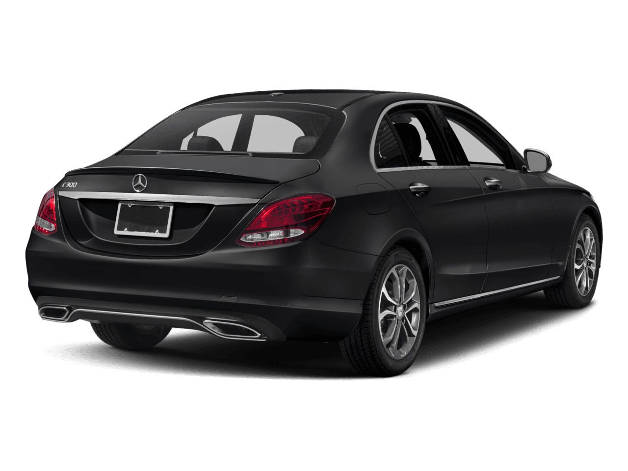 2018 Mercedes-Benz C-Class C 300 - Rear 3/4, facing to the right