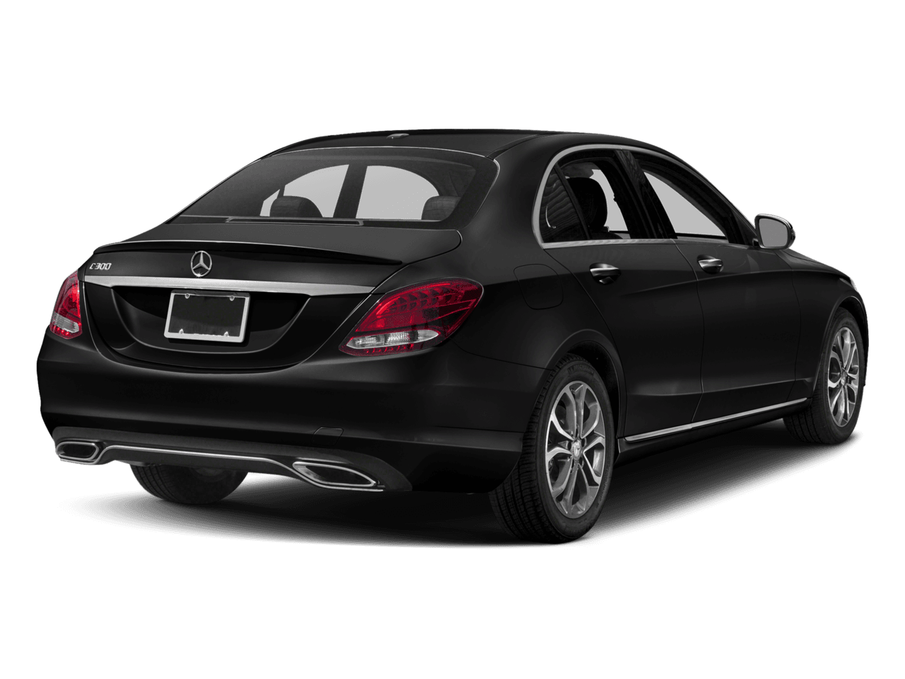 2018 Mercedes-Benz C-Class C 300 - Rear 3/4, facing to the right