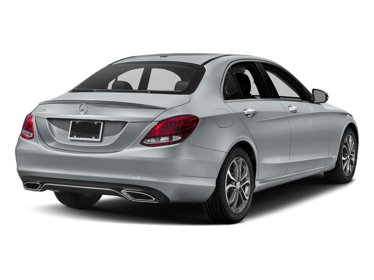 2018 Mercedes-Benz C-Class C 300 - Rear 3/4, facing to the right