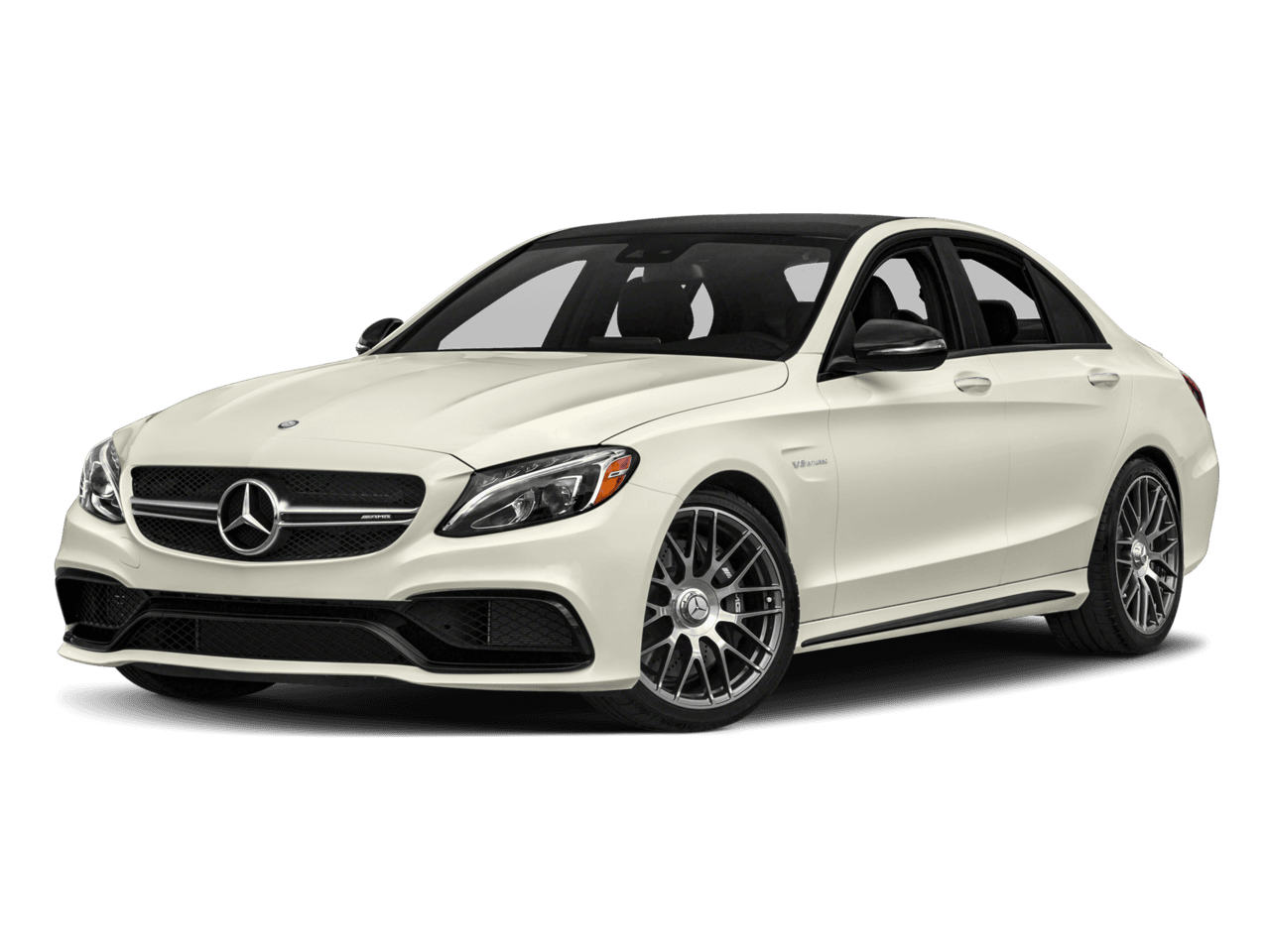 2018 Mercedes-Benz C-Class AMG C 63 - Front 3/4, facing to the left