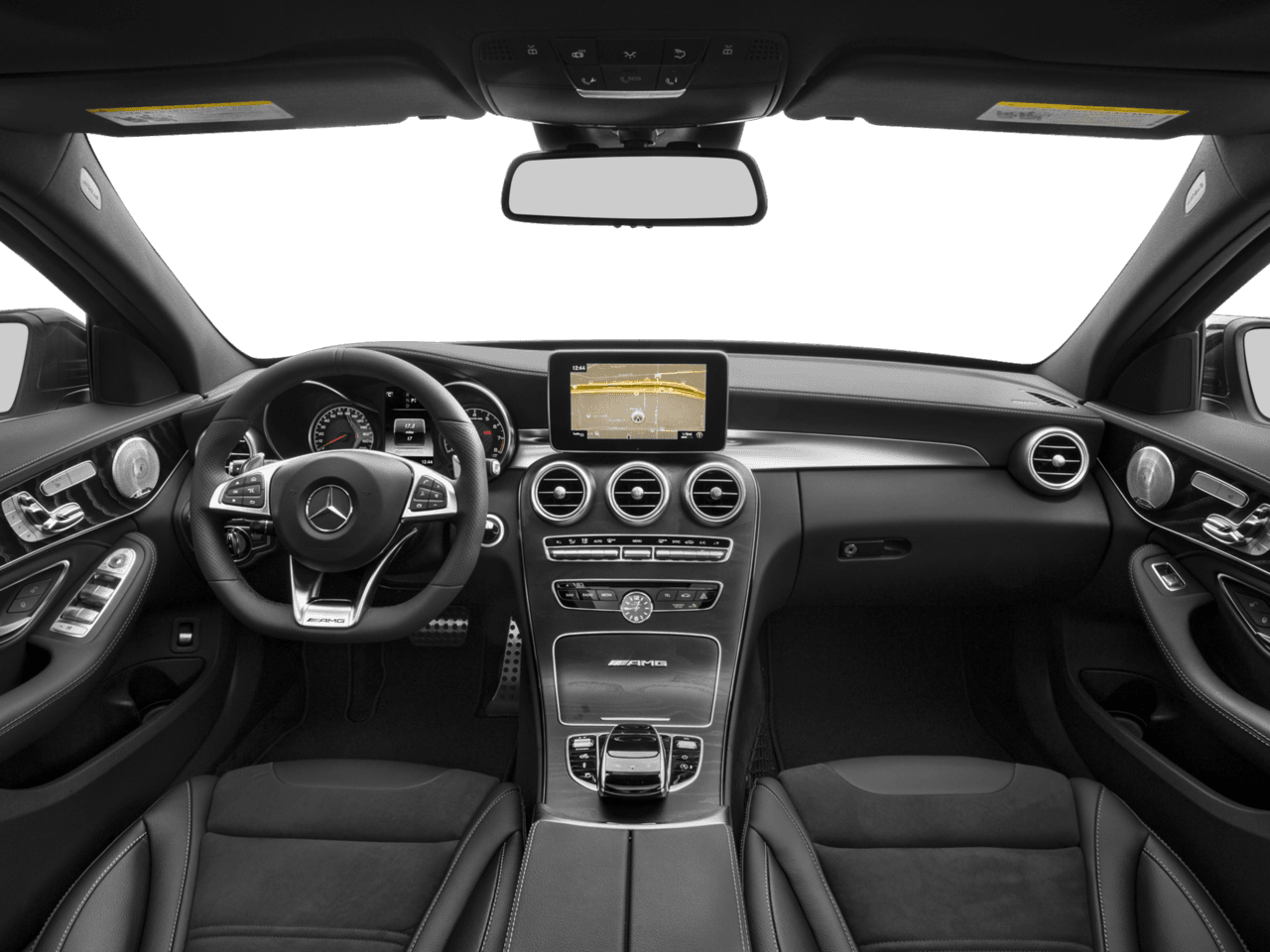 2018 Mercedes-Benz C-Class AMG C 63 - Interior Full Dash Basic