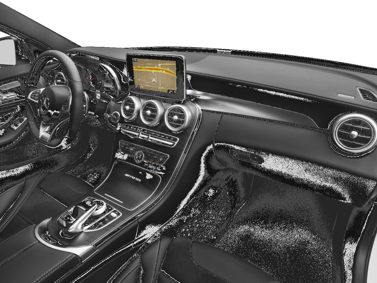 2018 Mercedes-Benz C-Class AMG C 63 - Interior Passenger Dash
