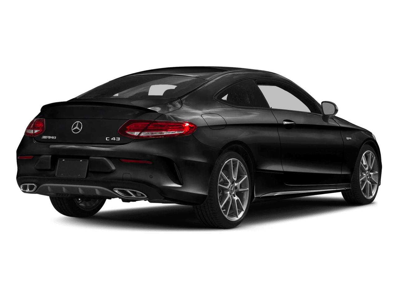 2018 Mercedes-Benz C-Class AMG C 43 - Rear 3/4, facing to the right