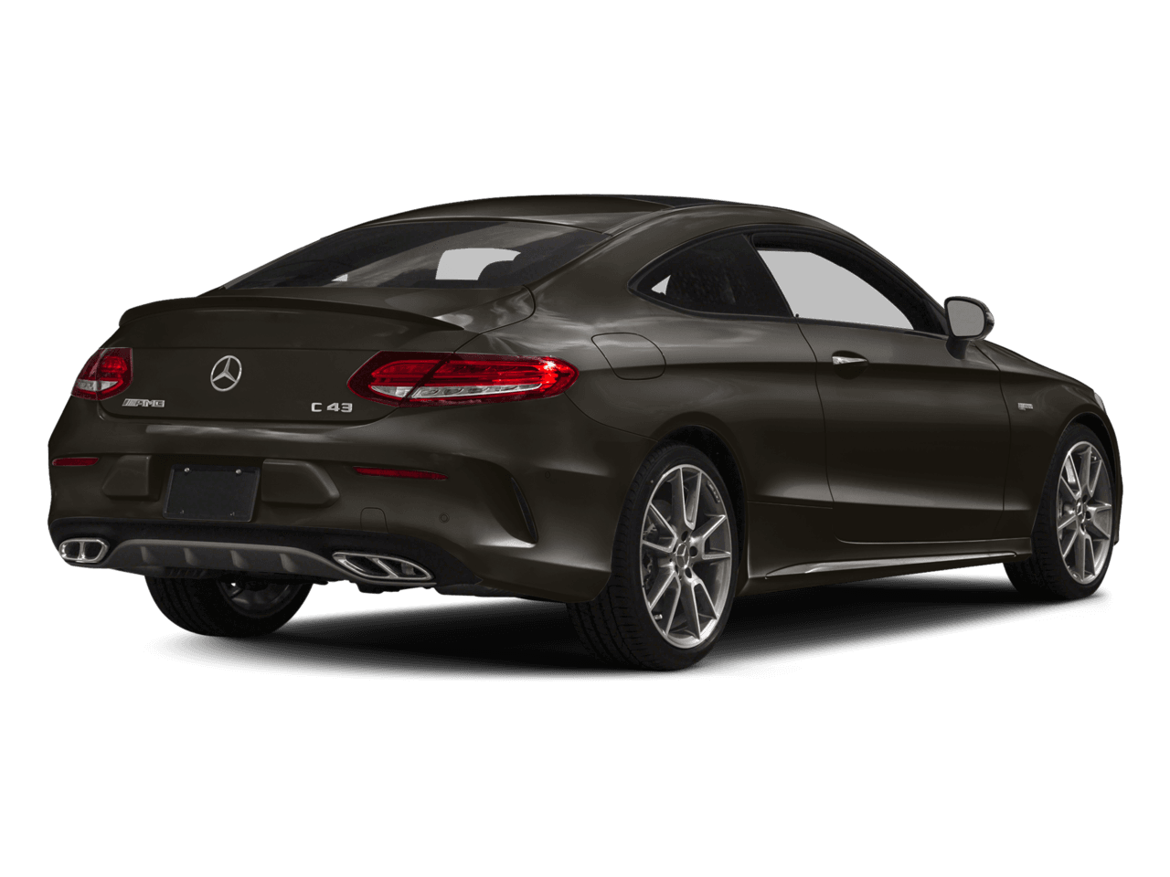 2018 Mercedes-Benz C-Class AMG C 43 - Rear 3/4, facing to the right