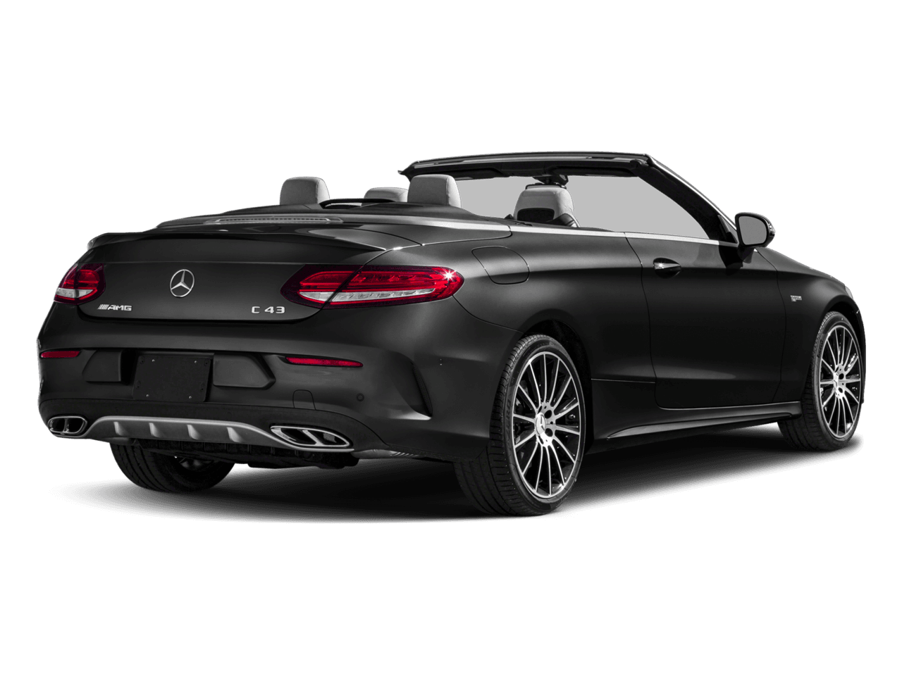 2018 Mercedes-Benz C-Class AMG C 43 - Rear 3/4, facing to the right