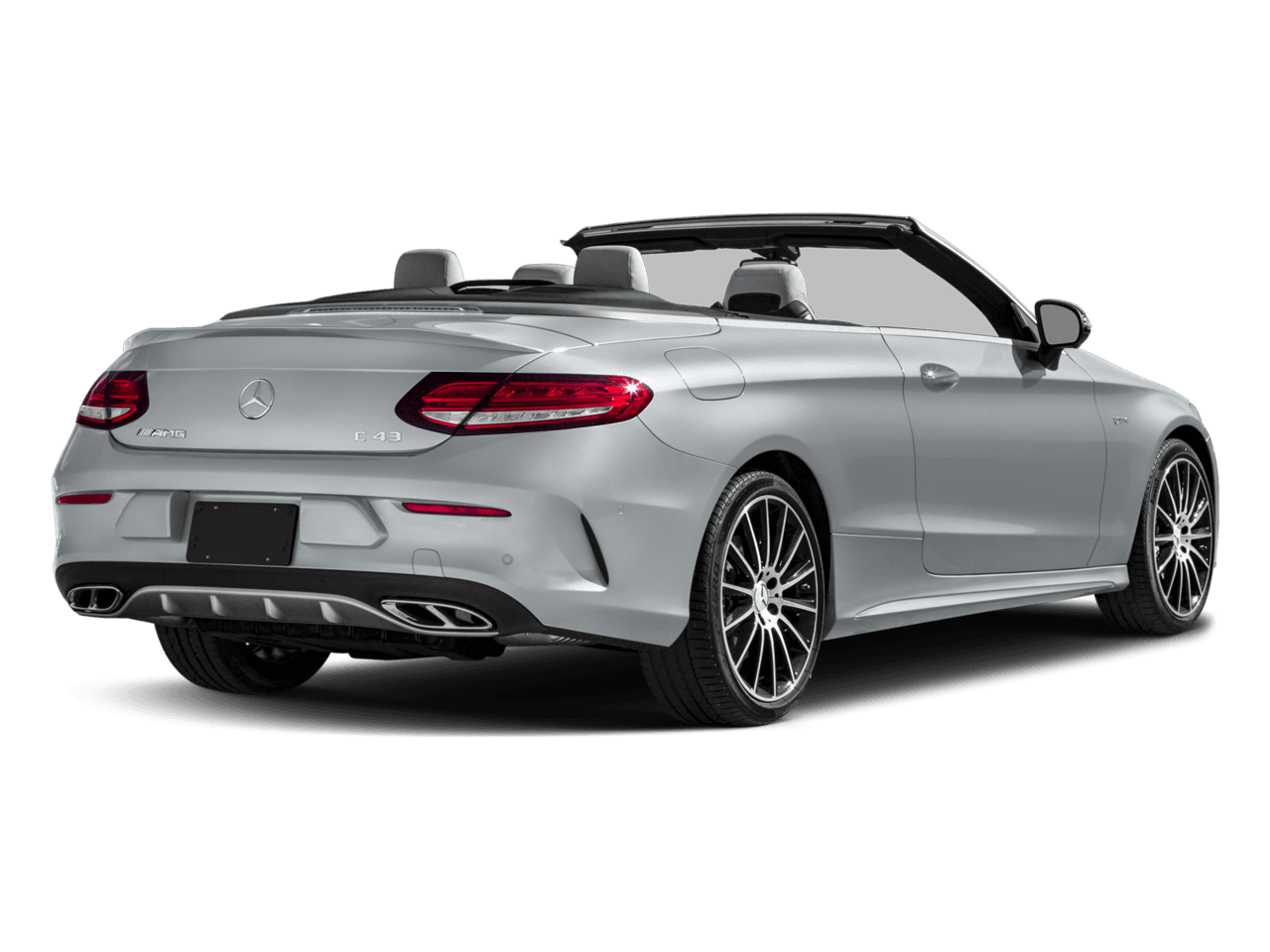 2018 Mercedes-Benz C-Class AMG C 43 - Rear 3/4, facing to the right