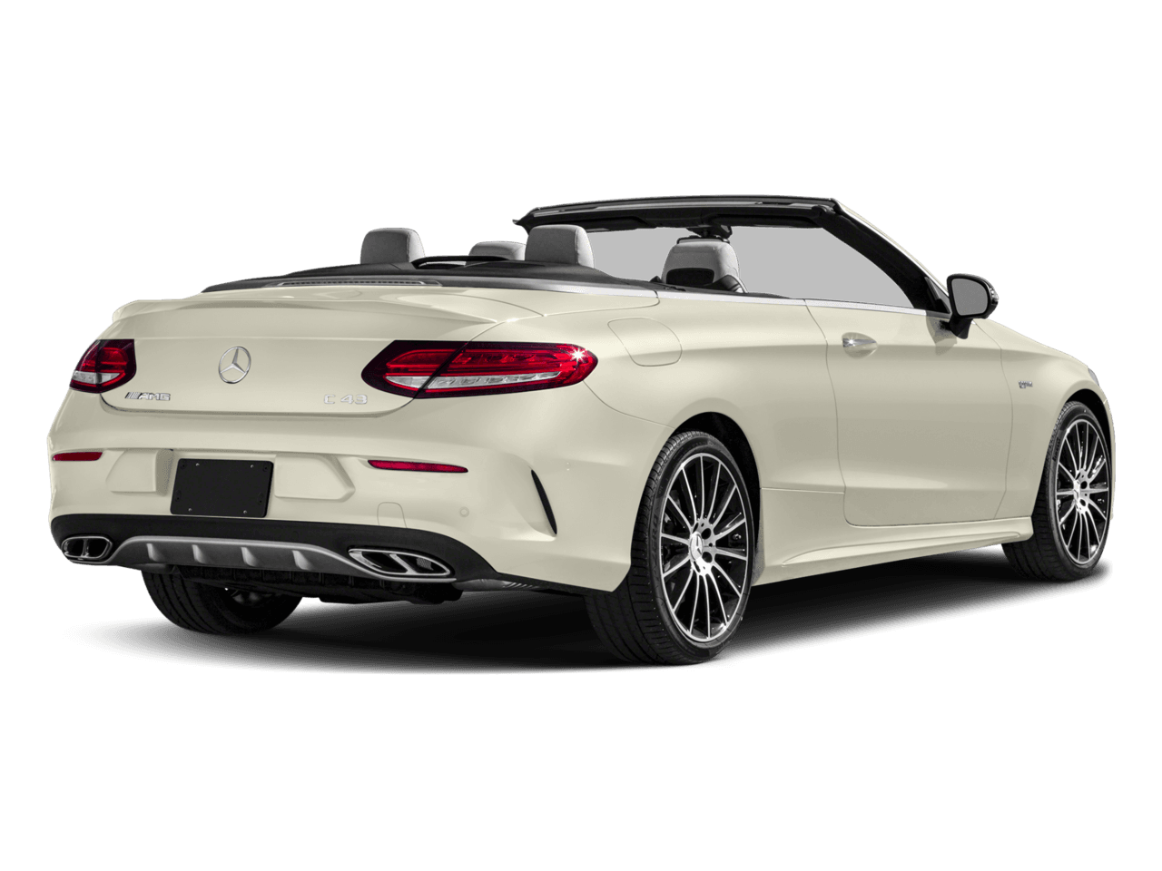 2018 Mercedes-Benz C-Class AMG C 43 - Rear 3/4, facing to the right