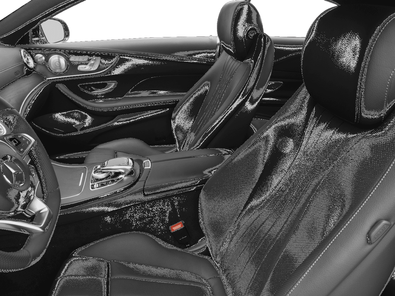 2018 Mercedes-Benz E-Class E 400 - Interior Driver's Side with Door Open, Front Seat Feature