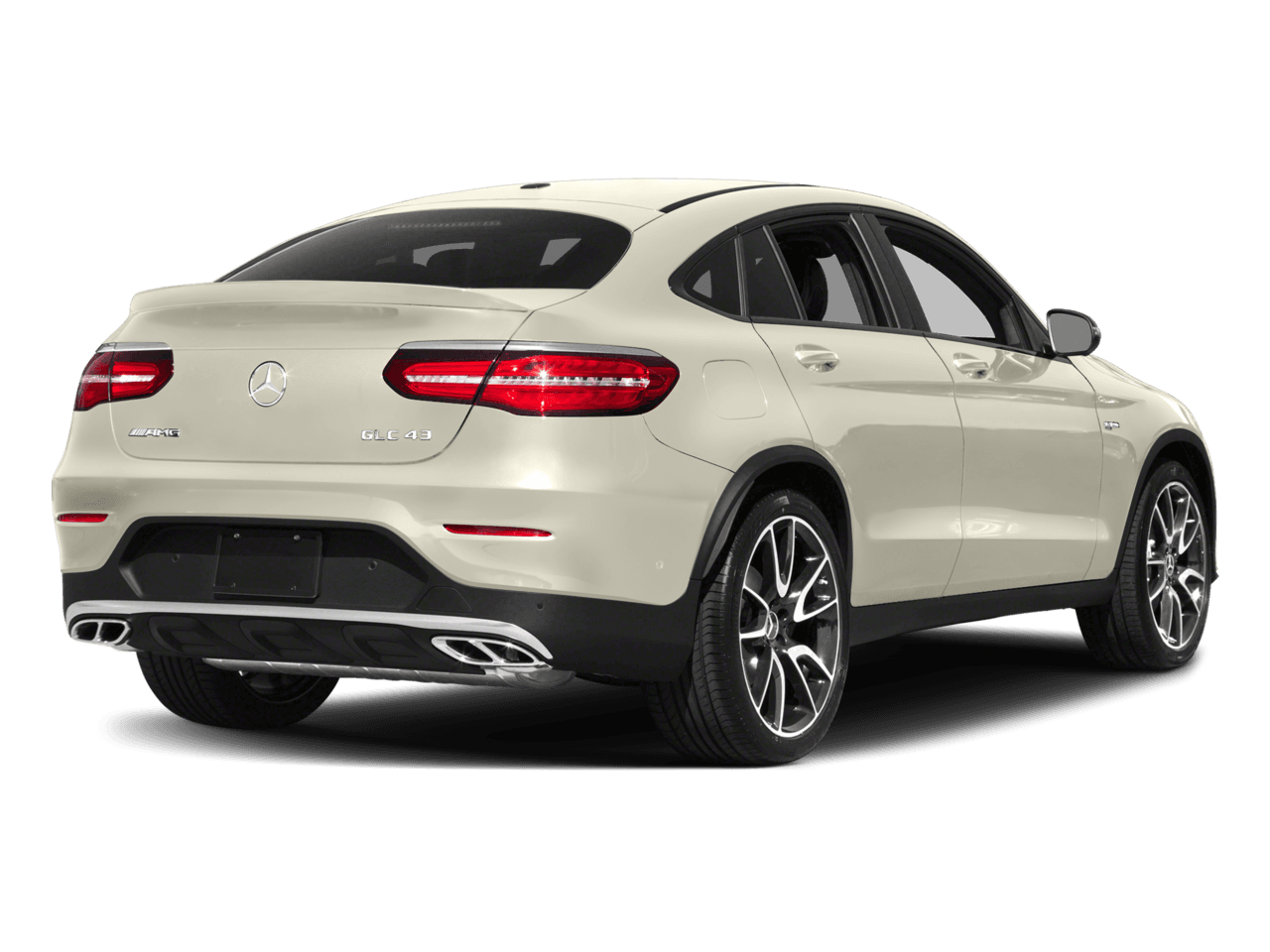 2018 Mercedes-Benz GLC AMG GLC 43 - Rear 3/4, facing to the right