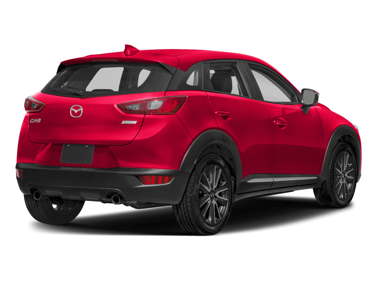 2018 Mazda CX-3 Grand Touring - Rear 3/4, facing to the right
