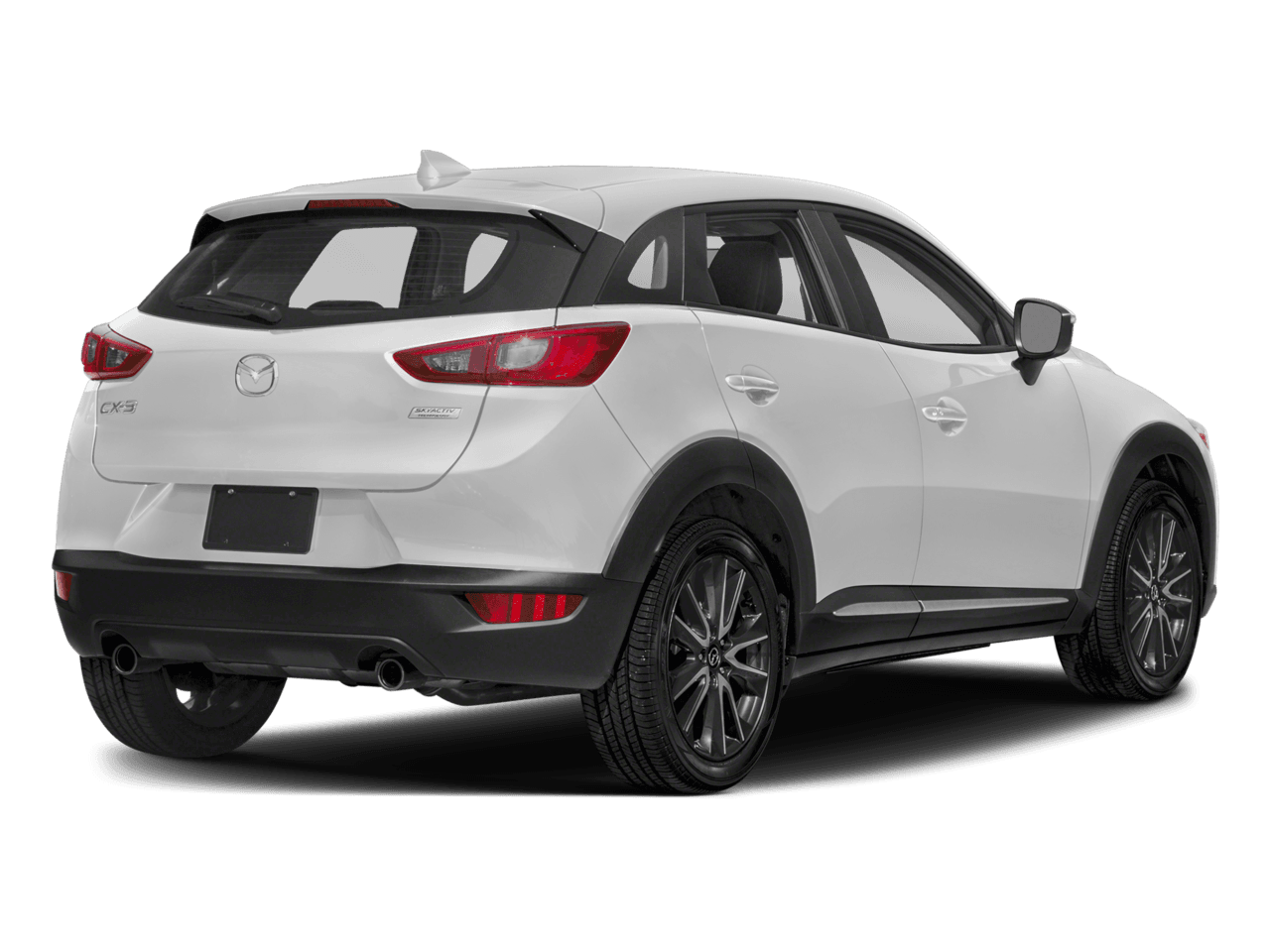 2018 Mazda CX-3 Grand Touring - Rear 3/4, facing to the right