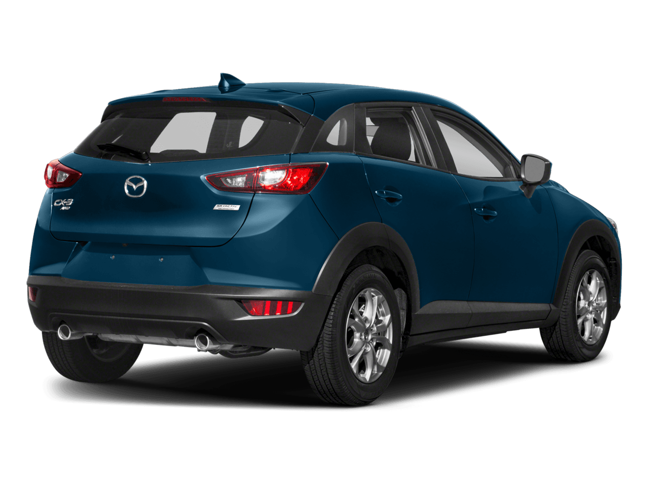 2018 Mazda CX-3 Sport - Rear 3/4, facing to the right