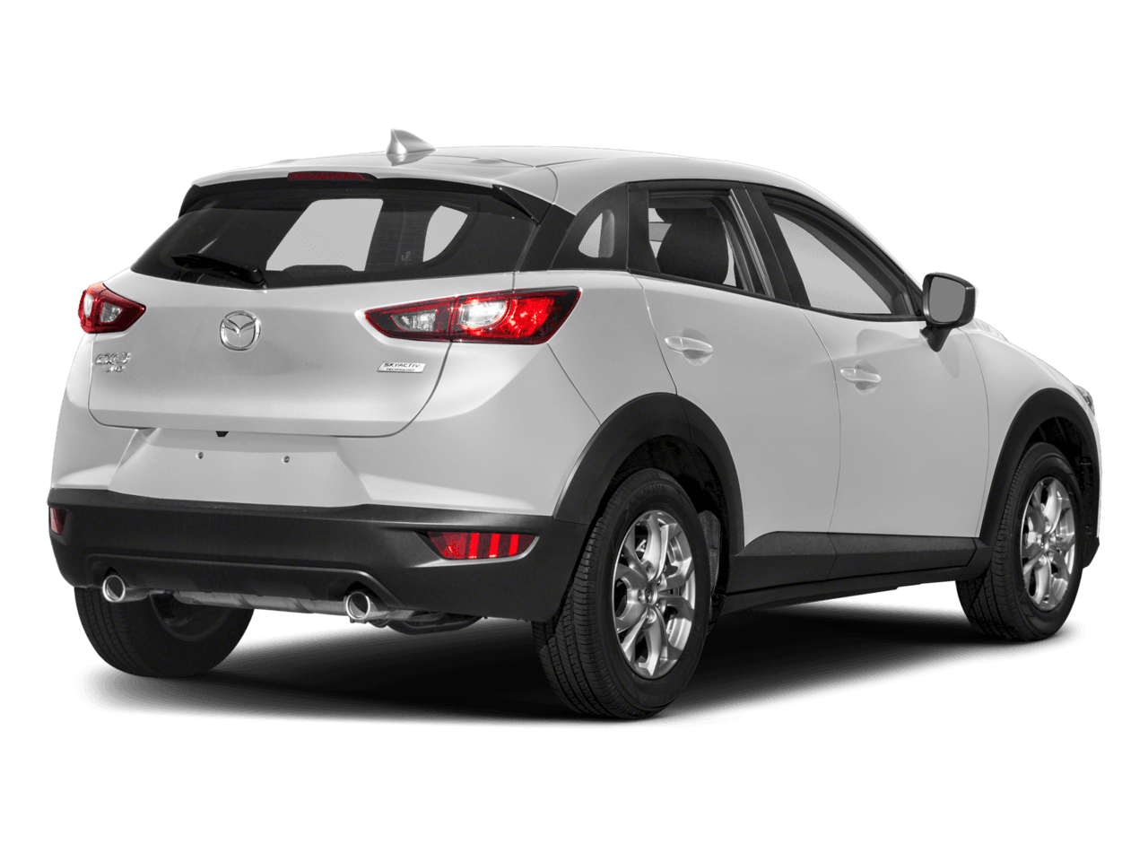 2018 Mazda CX-3 Sport - Rear 3/4, facing to the right