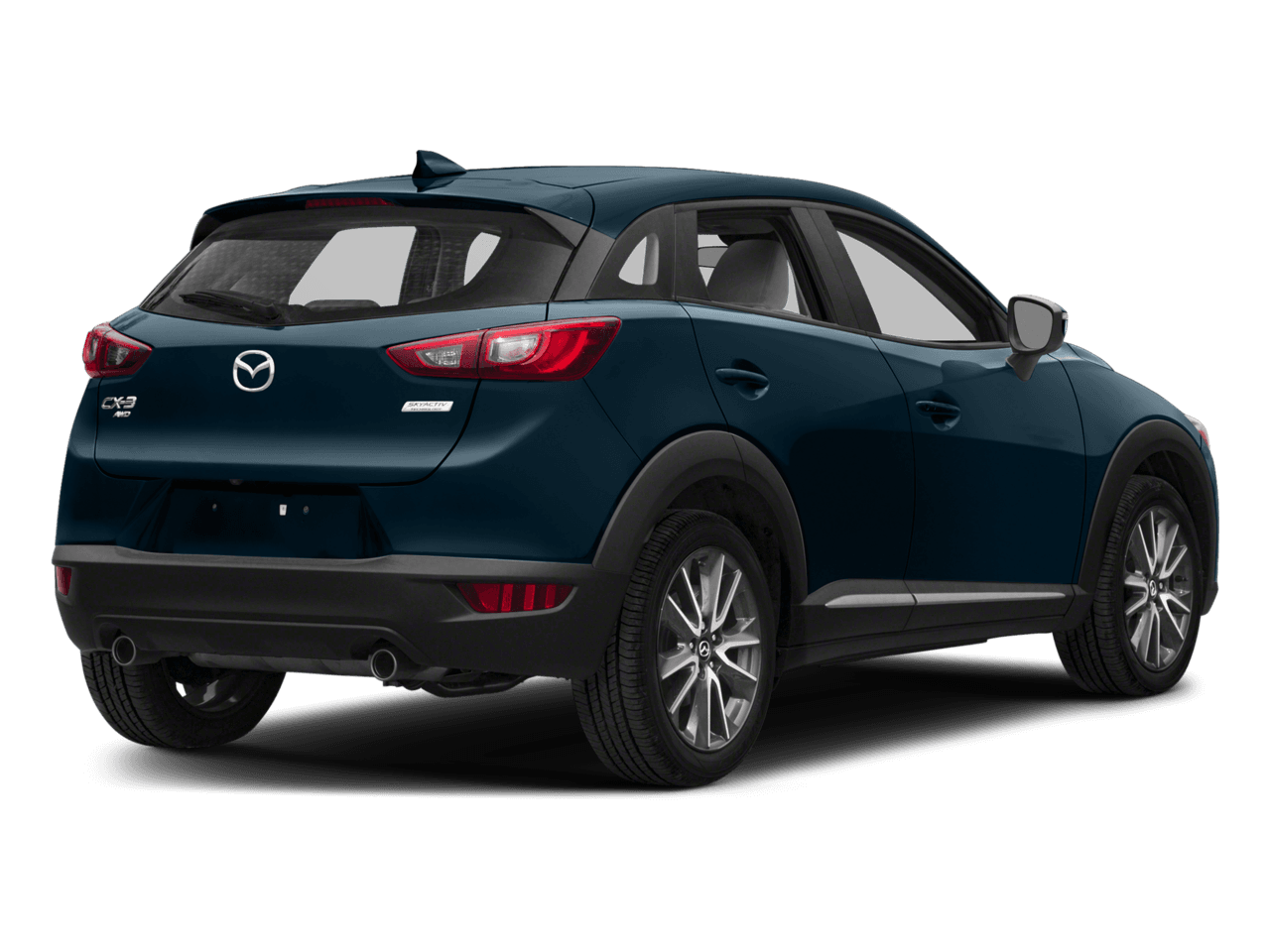 2018 Mazda CX-3 Grand Touring - Rear 3/4, facing to the right