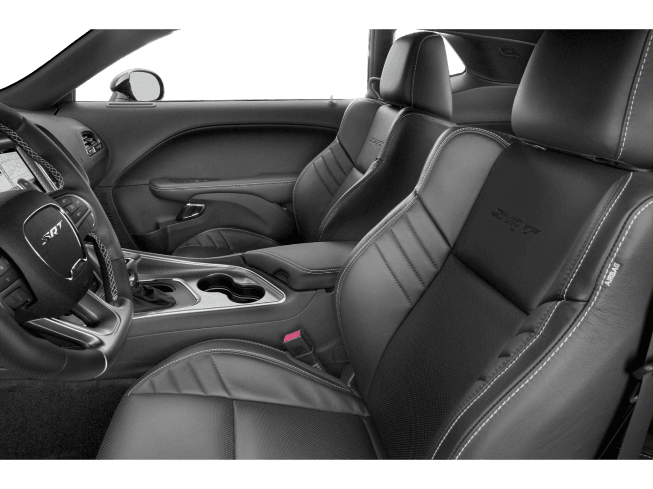 2018 Dodge Challenger SRT Demon - Interior Driver's Side with Door Open, Front Seat Feature