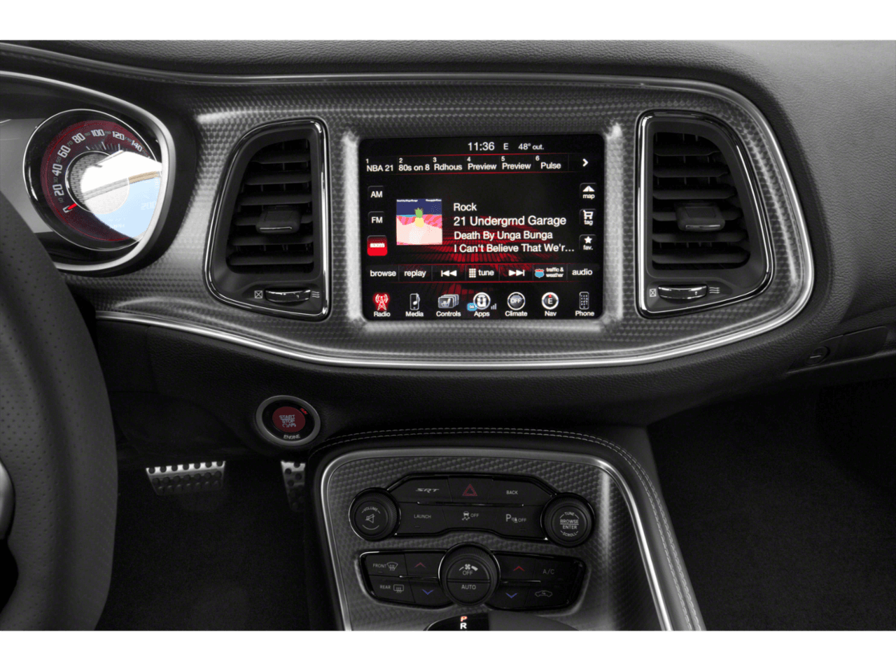 2018 Dodge Challenger SRT Demon - Interior Stereo System