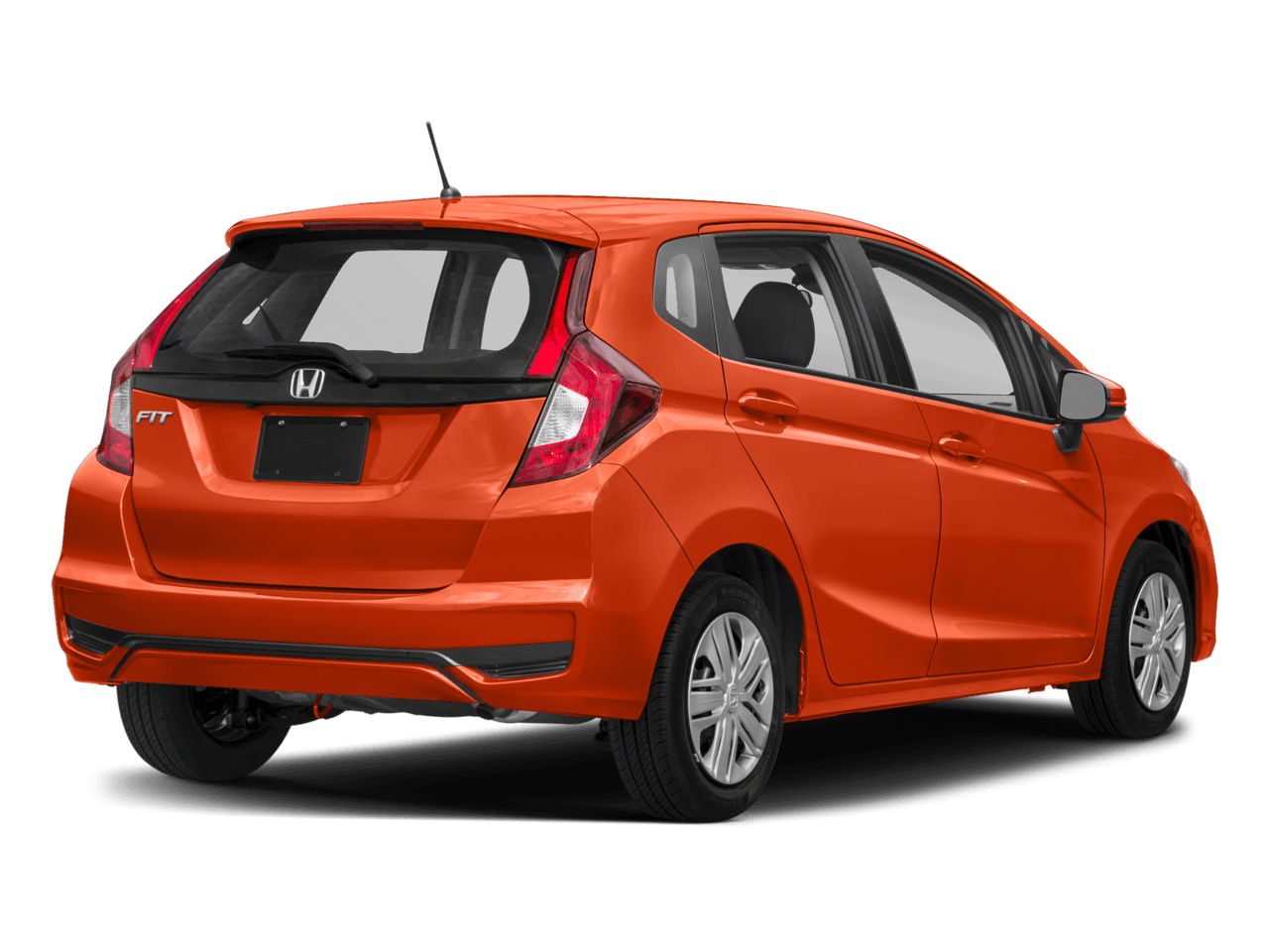 2018 Honda Fit LX - Rear 3/4, facing to the right