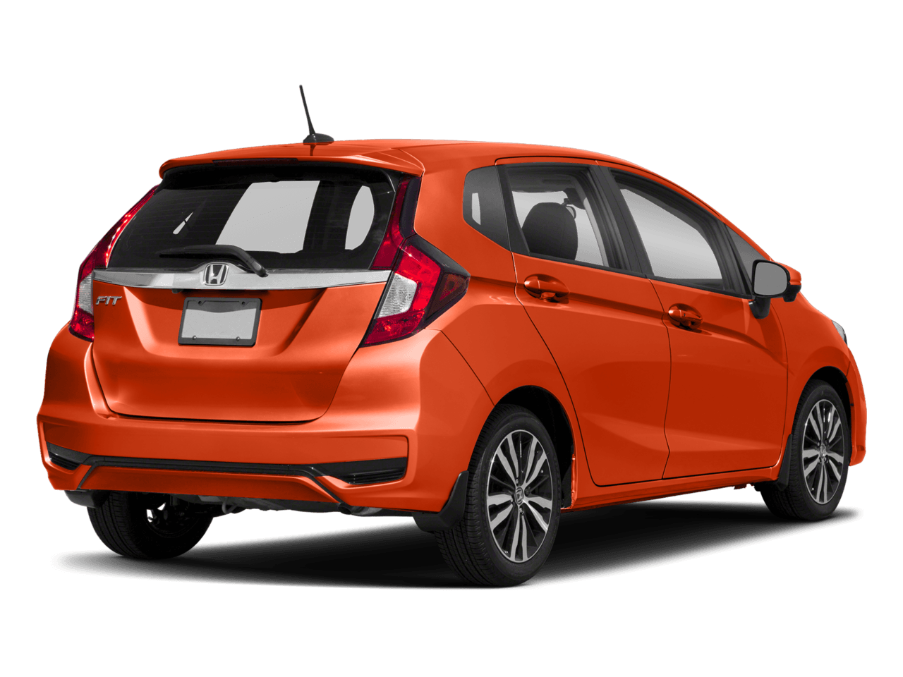 2018 Honda Fit EX - Rear 3/4, facing to the right