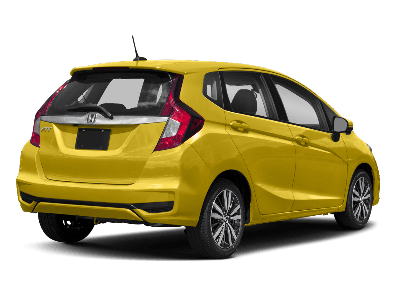 2018 Honda Fit EX-L - Rear 3/4, facing to the right