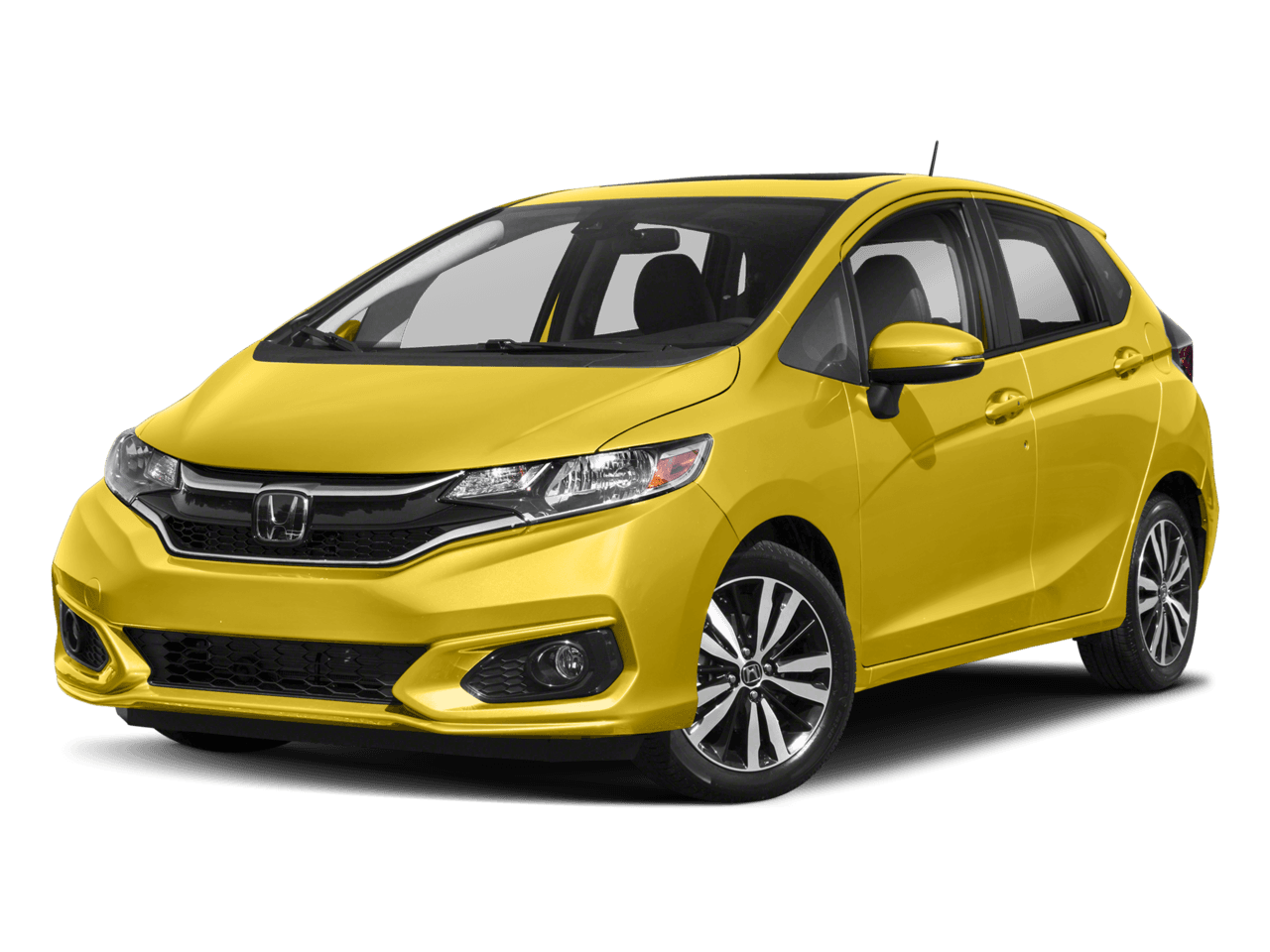 2018 Honda Fit EX-L - Front 3/4, facing to the left