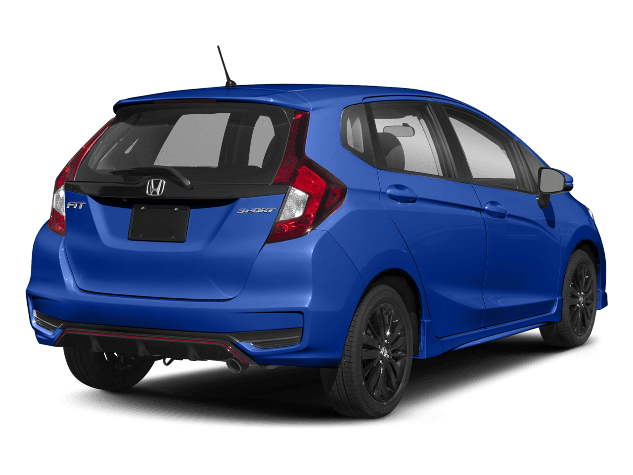 2018 Honda Fit Sport - Rear 3/4, facing to the right