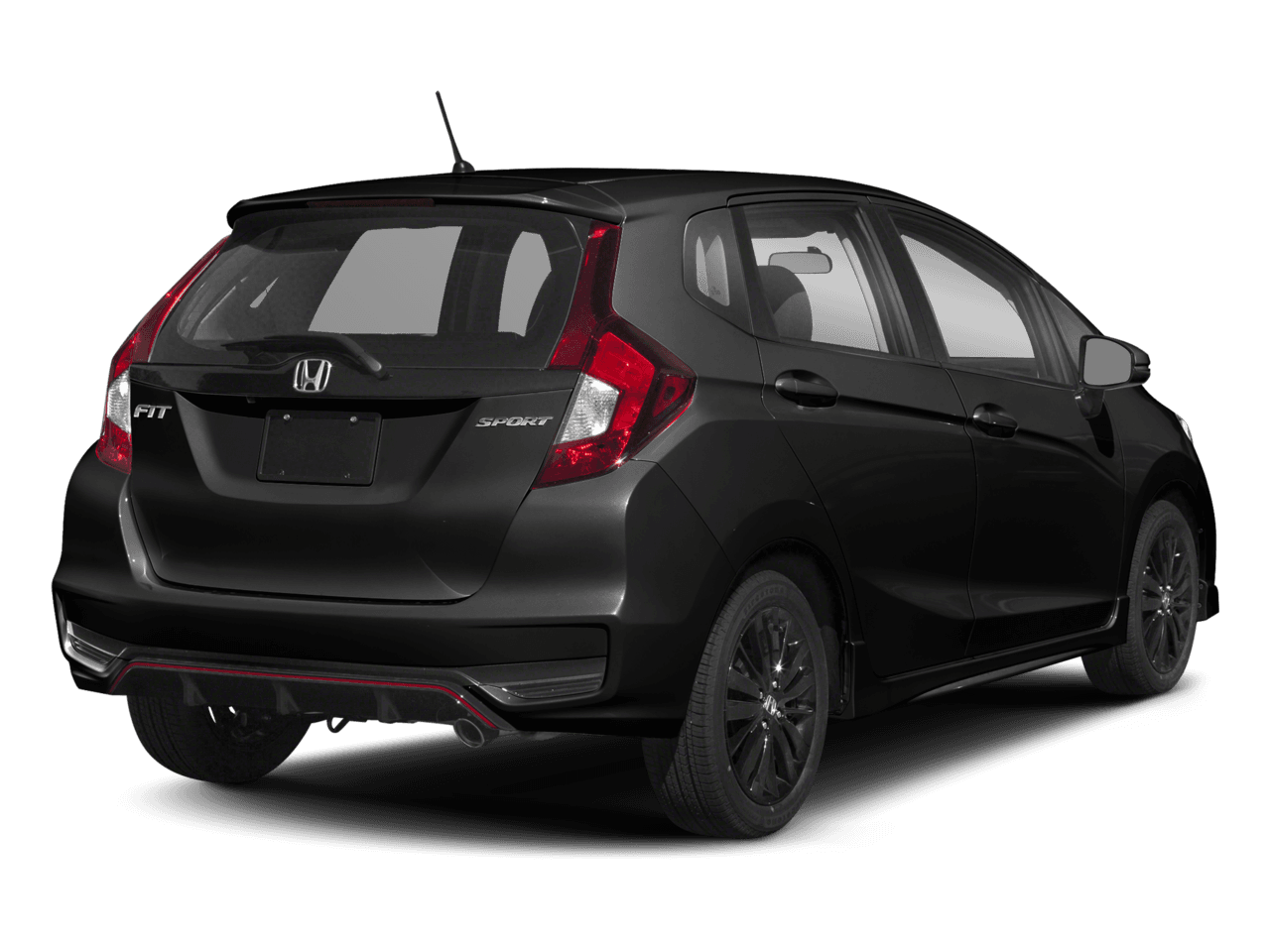 2018 Honda Fit Sport - Rear 3/4, facing to the right