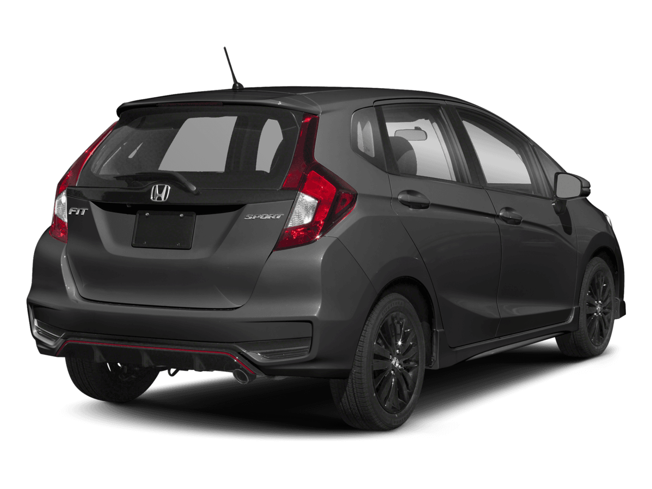 2018 Honda Fit Sport - Rear 3/4, facing to the right