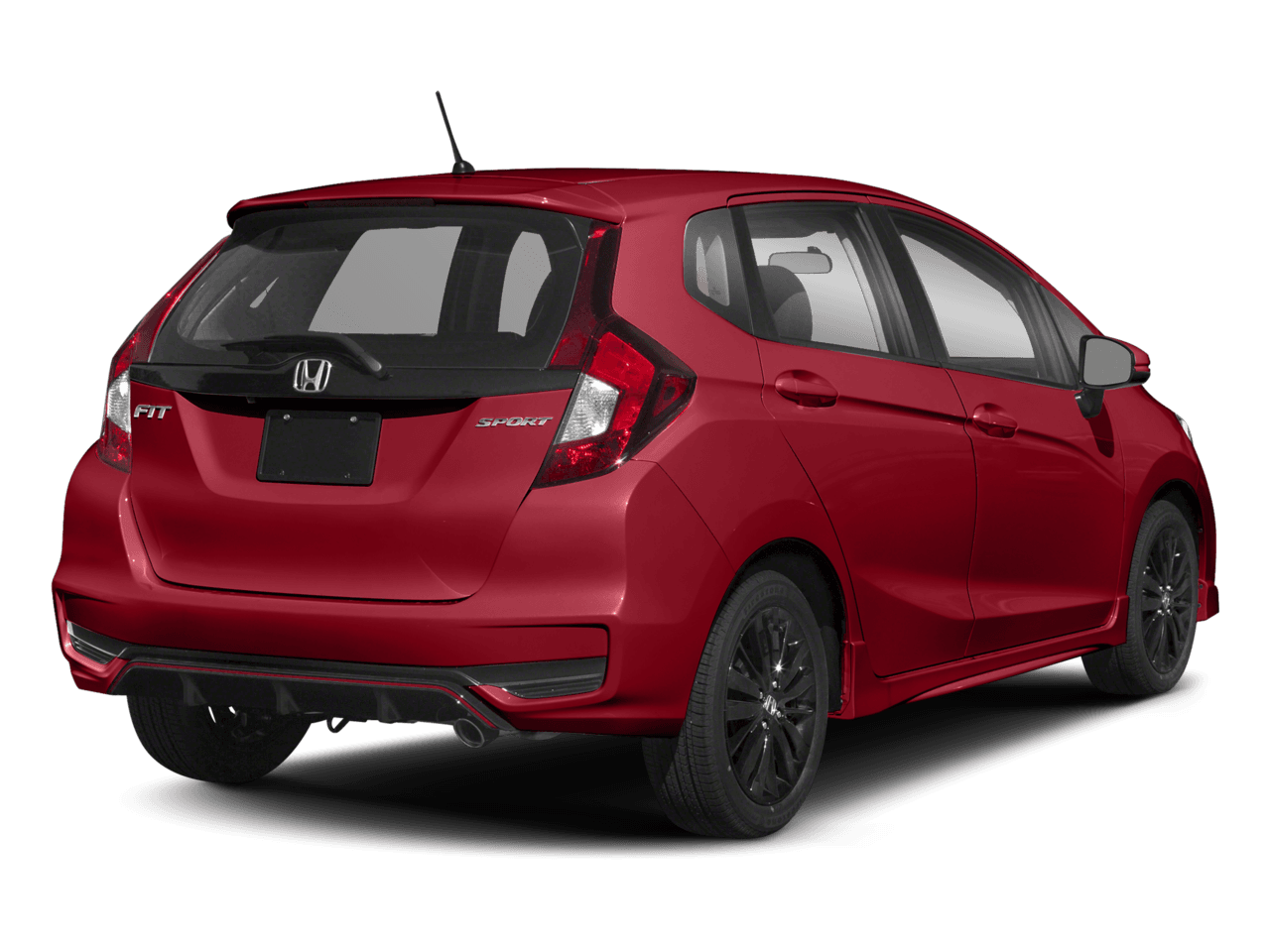 2018 Honda Fit Sport - Rear 3/4, facing to the right