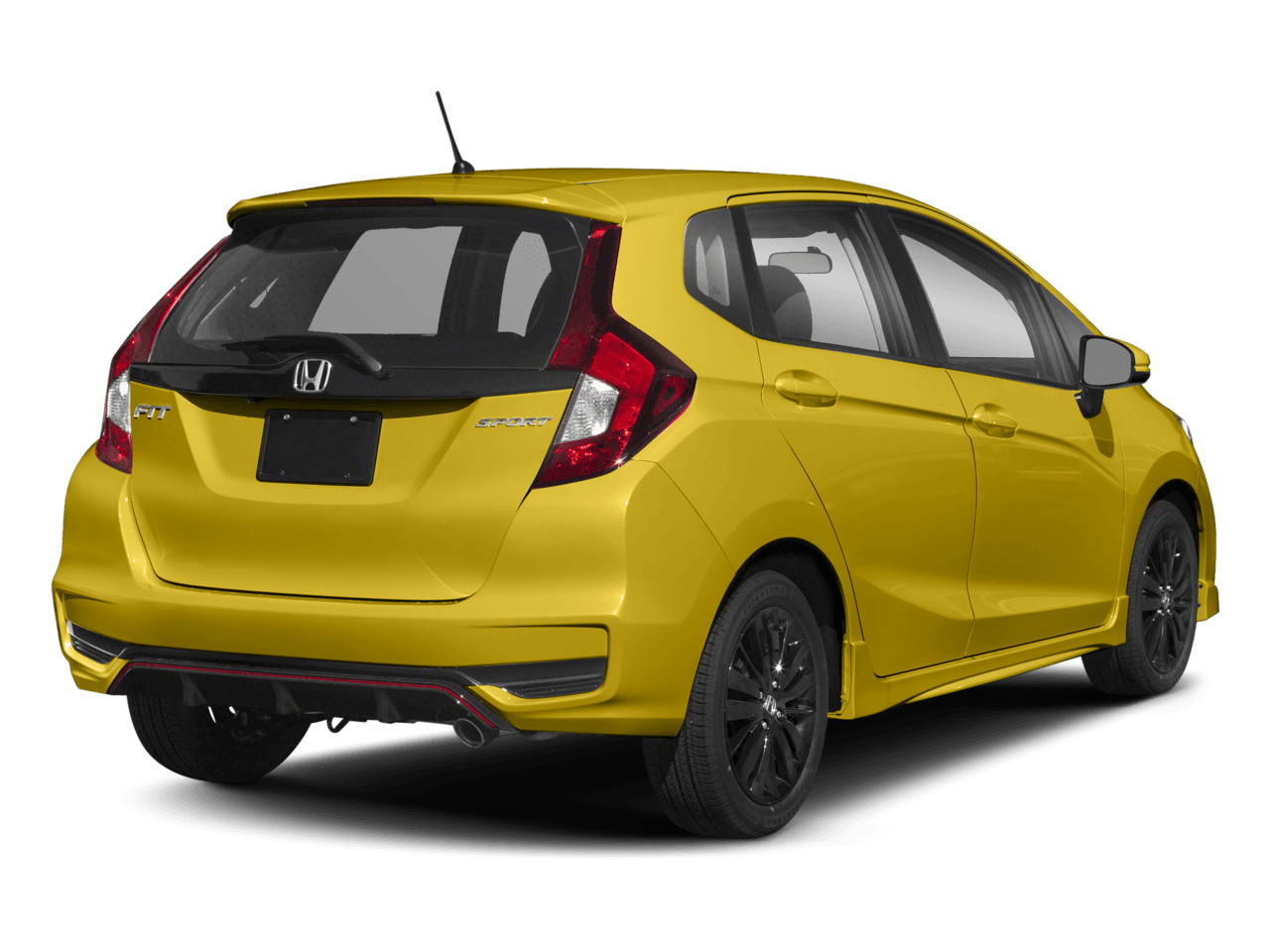 2018 Honda Fit Sport - Rear 3/4, facing to the right