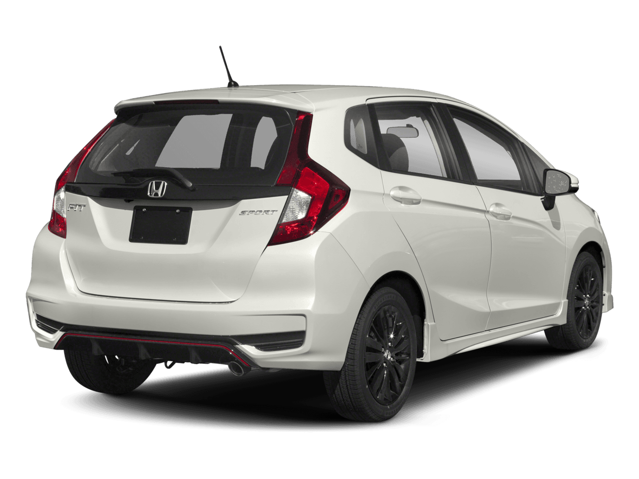 2018 Honda Fit Sport - Rear 3/4, facing to the right