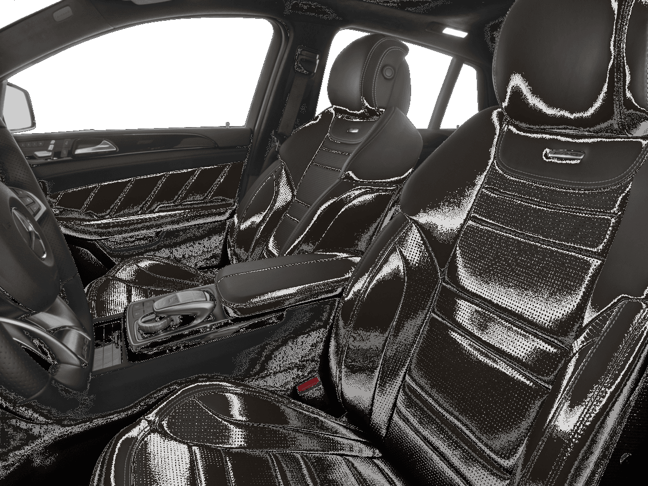 2018 Mercedes-Benz GLE AMG GLE 63 S - Interior Driver's Side with Door Open, Front Seat Feature