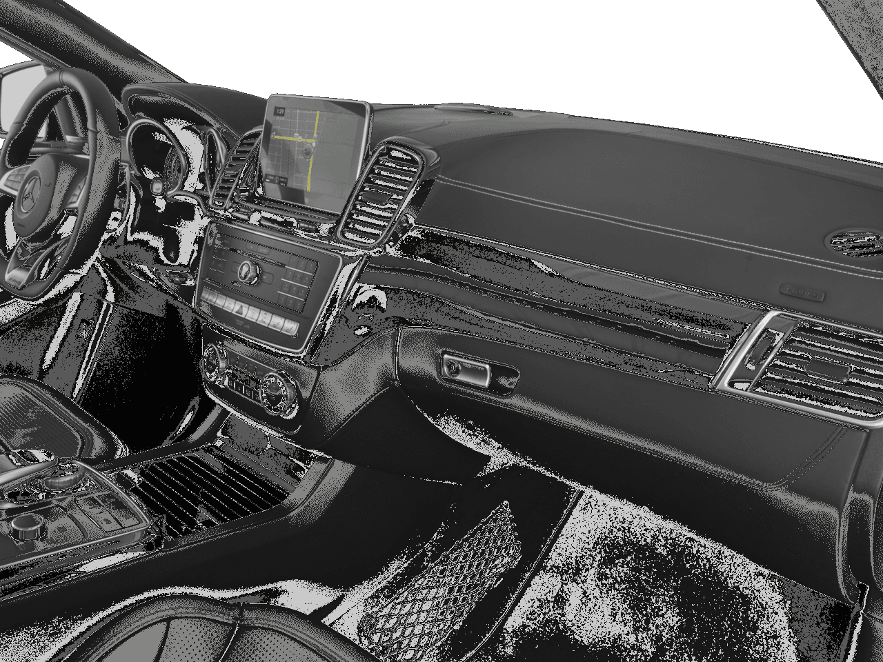 2018 Mercedes-Benz GLE AMG GLE 63 S - Interior Passenger Dash