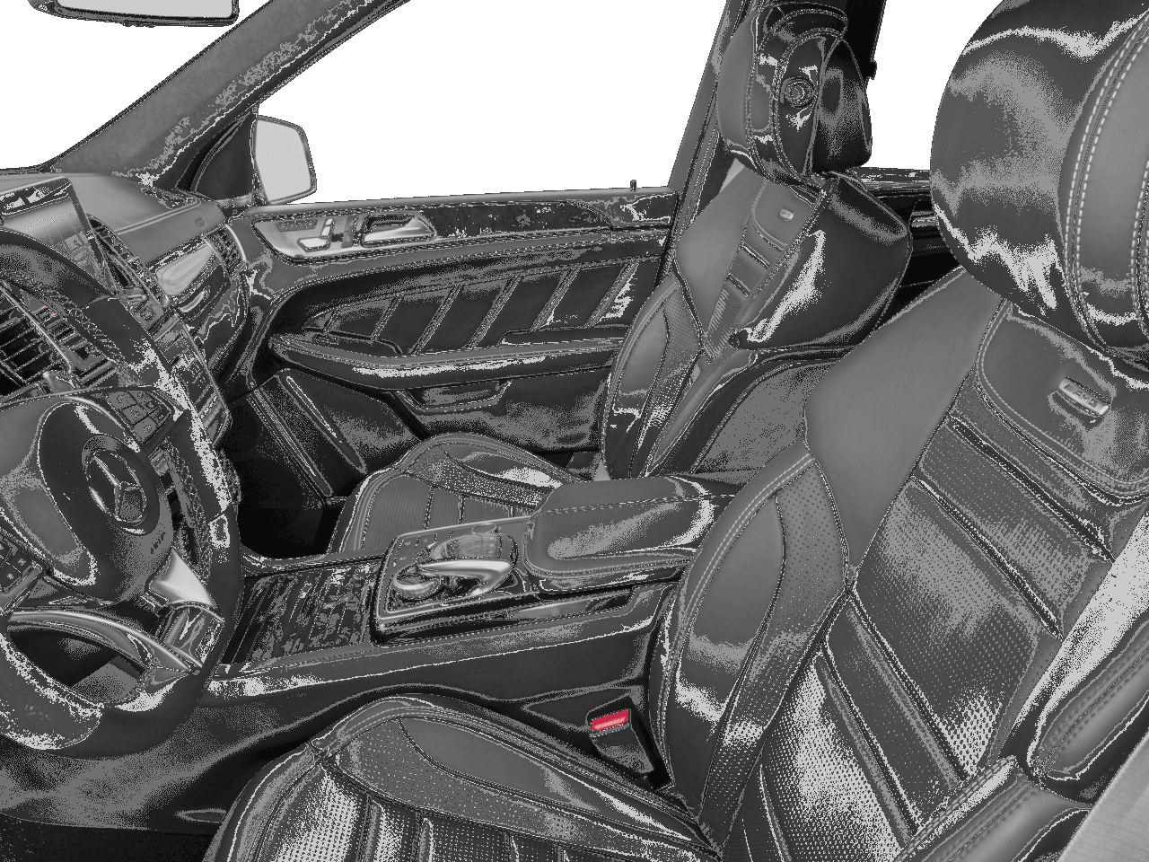 2018 Mercedes-Benz GLE AMG GLE 63 S - Interior Driver's Side with Door Open, Front Seat Feature