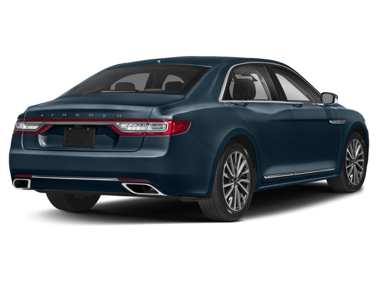 2018 Lincoln Continental Premiere - Rear 3/4, facing to the right