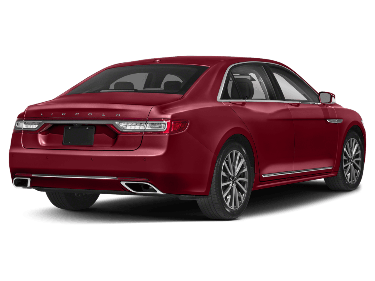 2018 Lincoln Continental Premiere - Rear 3/4, facing to the right