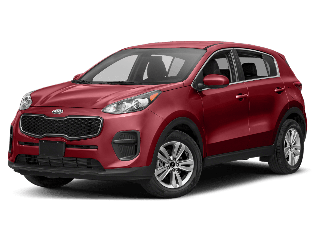2018 Kia Sportage LX - Front 3/4, facing to the left